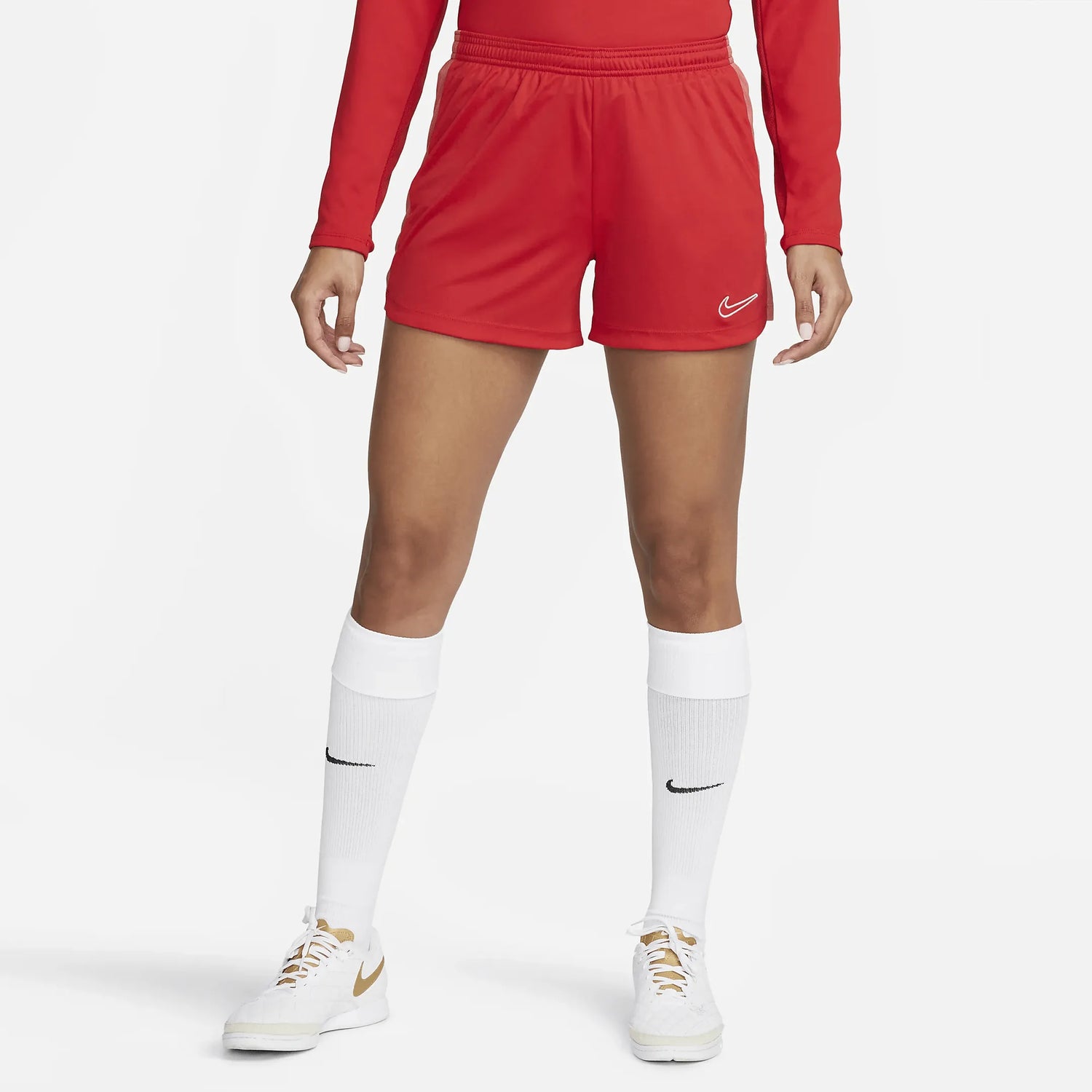 Nike Dri-FIT Academy 23 Women's Short Red (Model - Front)