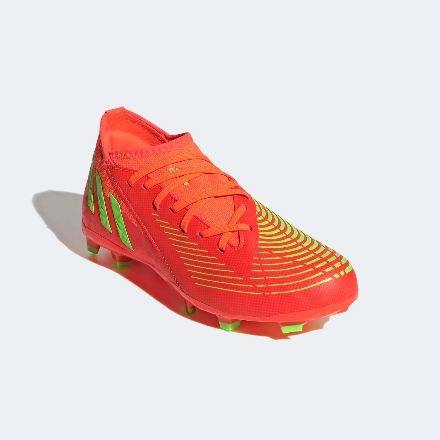 adidas JR Predator Edge .3 FG - Solar Red-Solar Green (Diagonal 1)