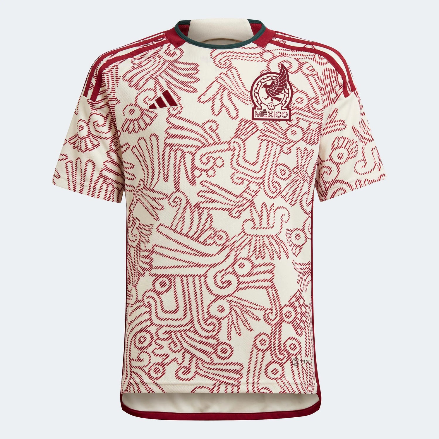 adidas 2022-23 Mexico Youth Away Jersey (Front)