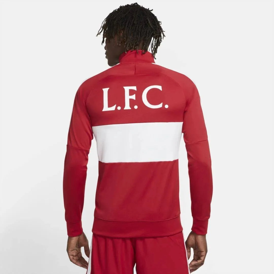 Nike 2020-21 Liverpool I96 Anthem Track Jacket - Red-White