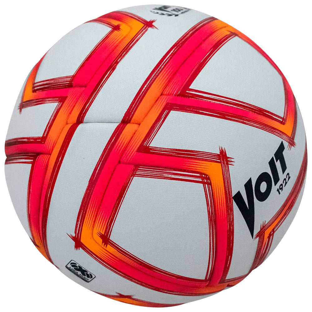 Voit Liga MX Apertura 2022 Pro Match Ball - White-Tracer Red (Side 2)