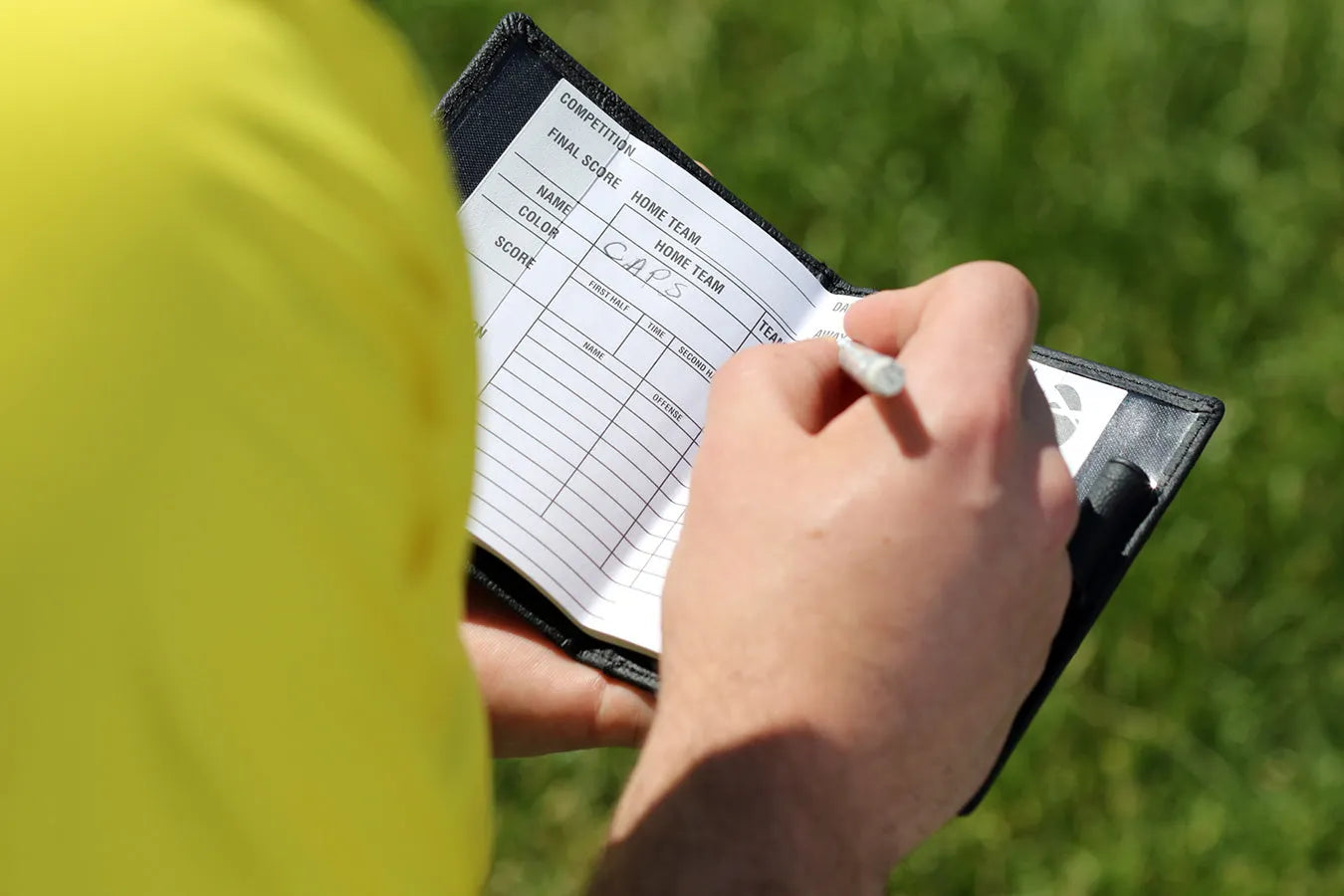 Kwik Goal Referee Score Sheet