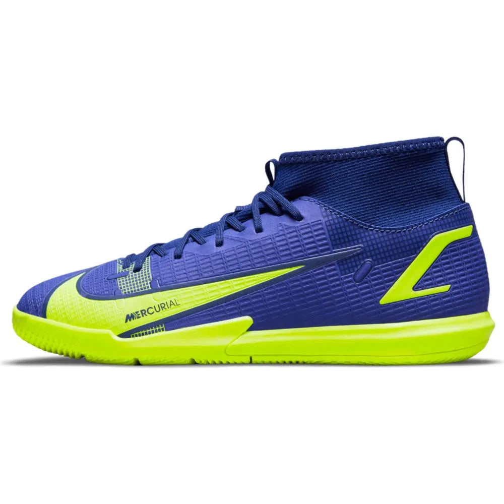 Nike JR Superfly 8 Academy IC - Lapis-Volt-Blue Void (Side 1)