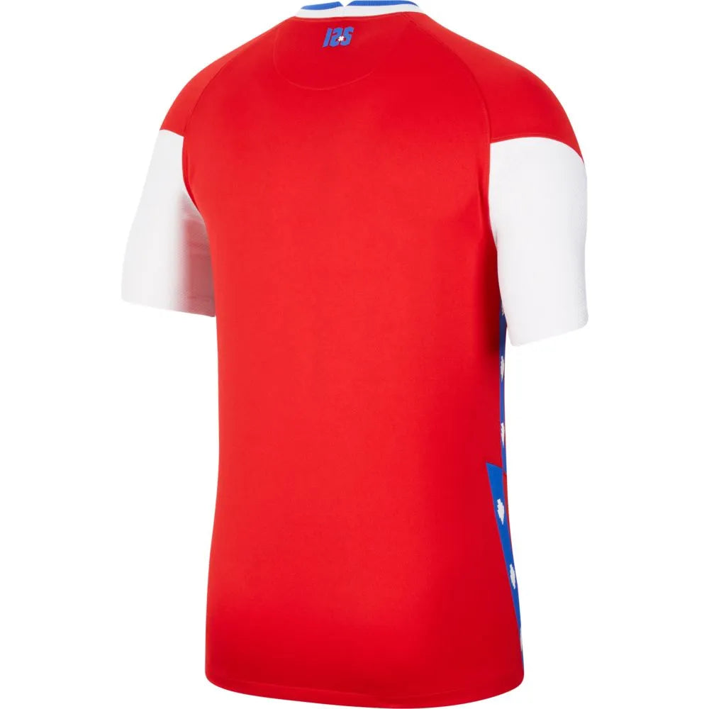 Nike 2020-21 Chile Home Jersey - Red-White