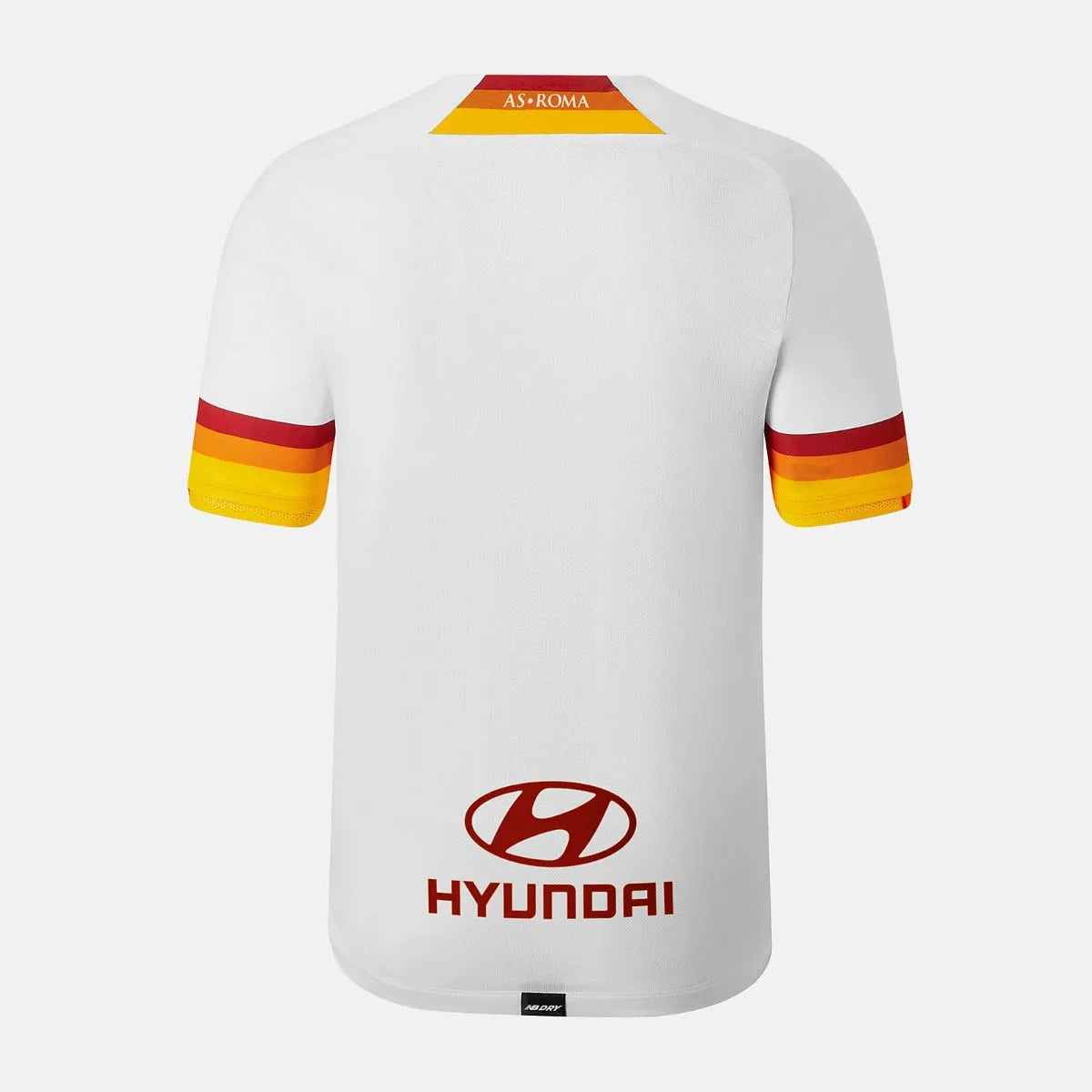 New Balance Roma 2021-22 Away Youth Jersey - White (Back)