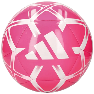 adidas 2024 Starlancer Club Soccer Ball Solar Pink White (Front)