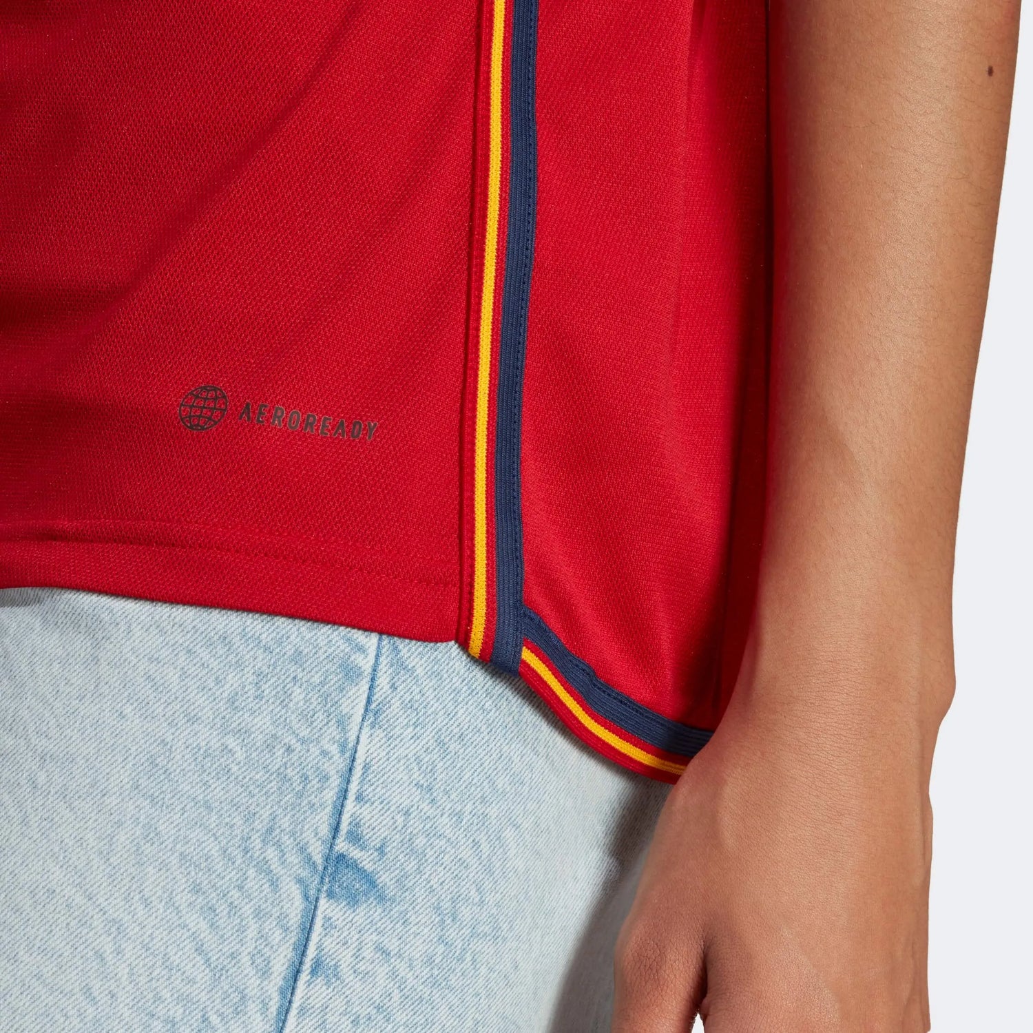 adidas 2022-23 Spain Women's Home Jersey (Detail 2)