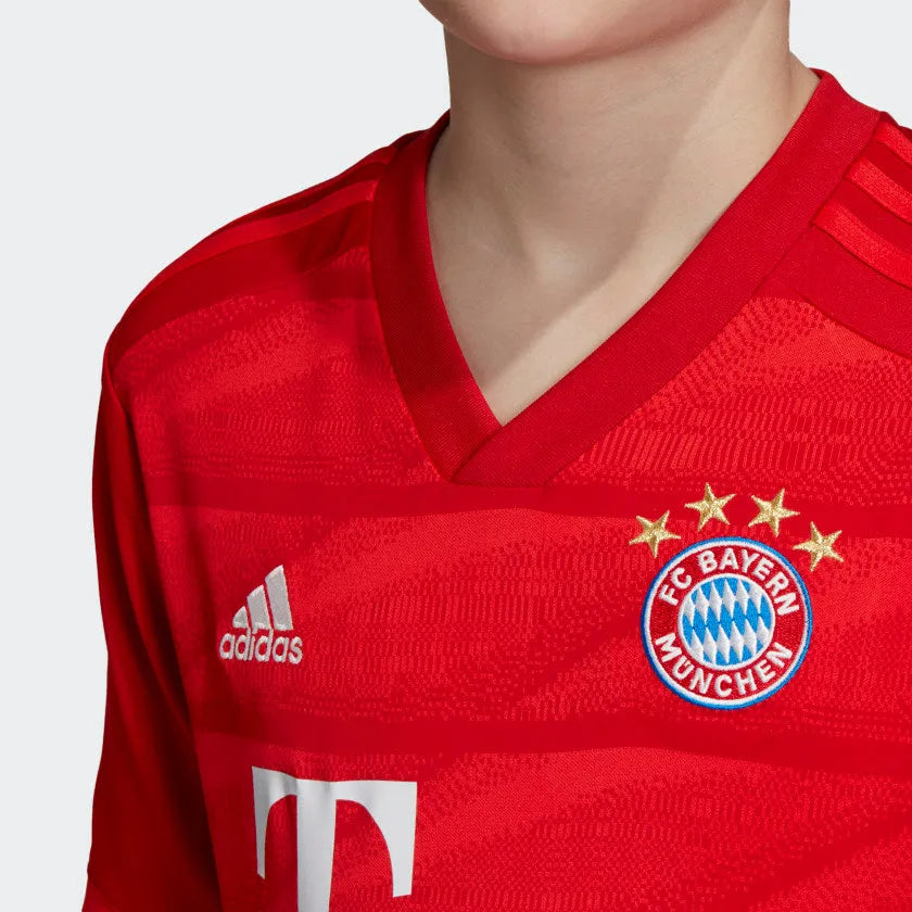 adidas FC Bayern Munich 2019-20 Home YOUTH Jersey - Red