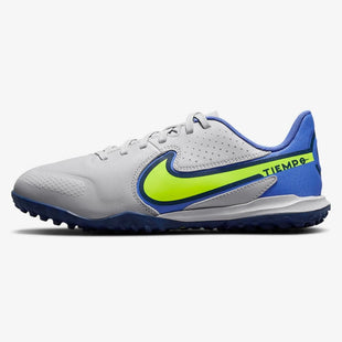 Nike JR Legend 9 Academy TF - Grey-Sapphire-Volt (Side 1)