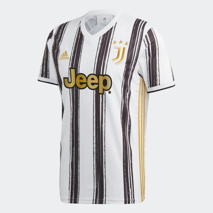 adidas 2020-21 Juventus Home Jersey - Black-White