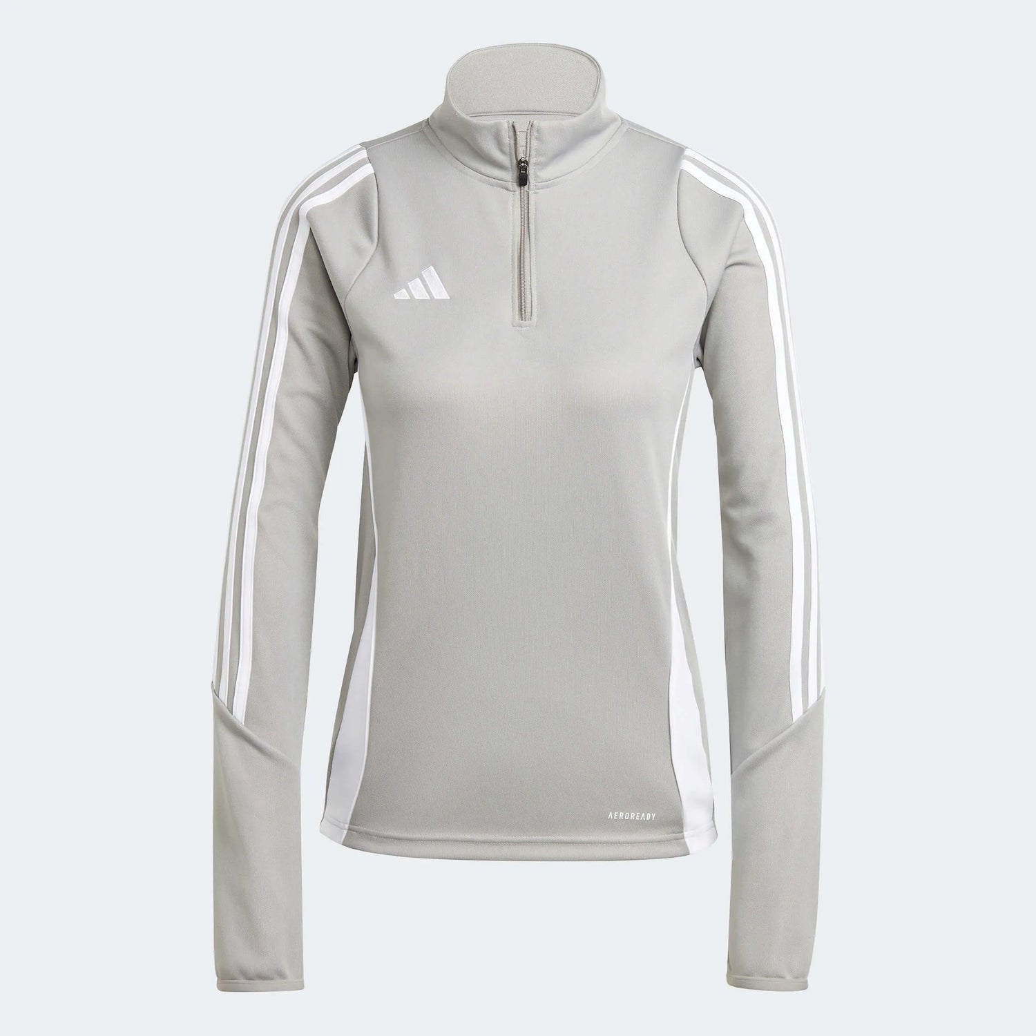 adidas Tiro 24 Women's Training Top Team Grey-White (Front)