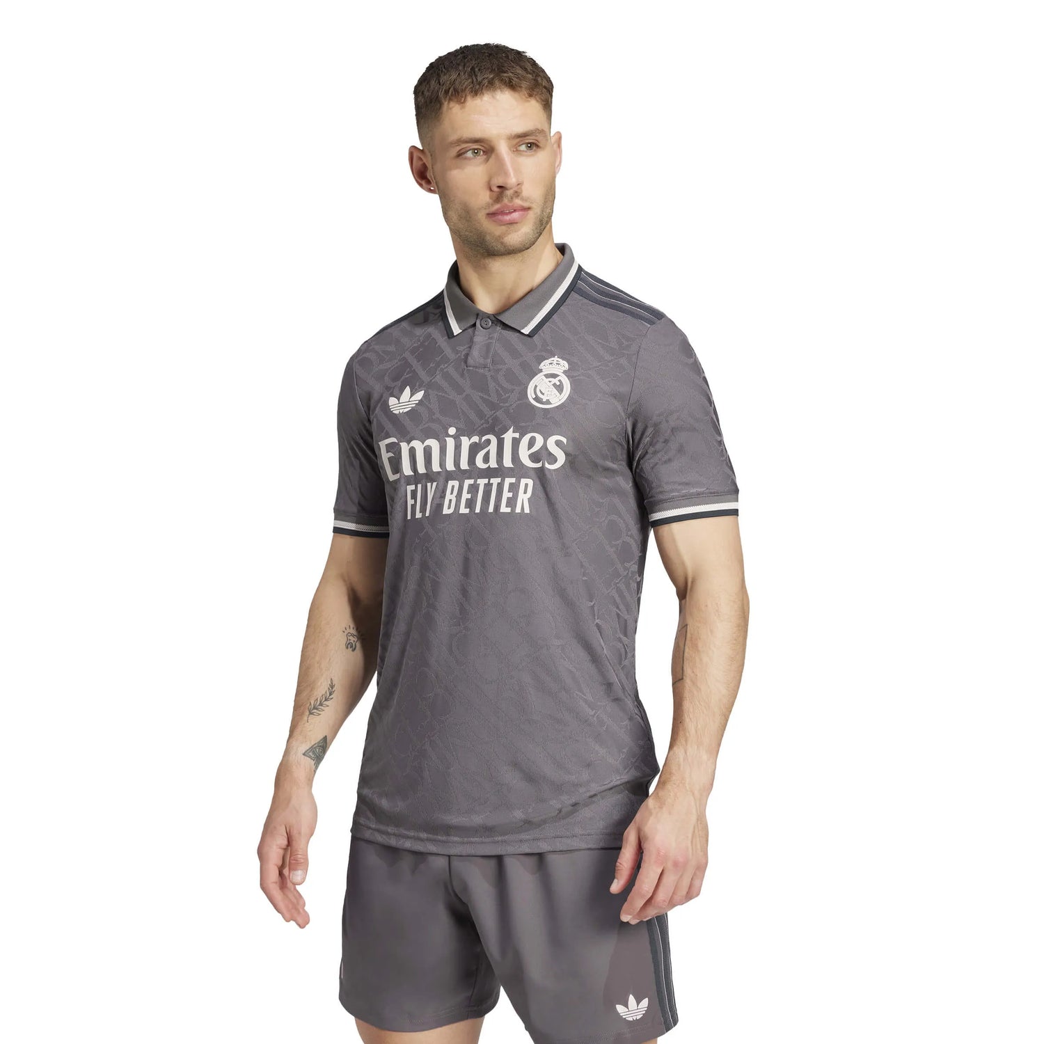 adidas 2024-25 Real Madrid Men's Authentic Third Jersey (Model - Front)