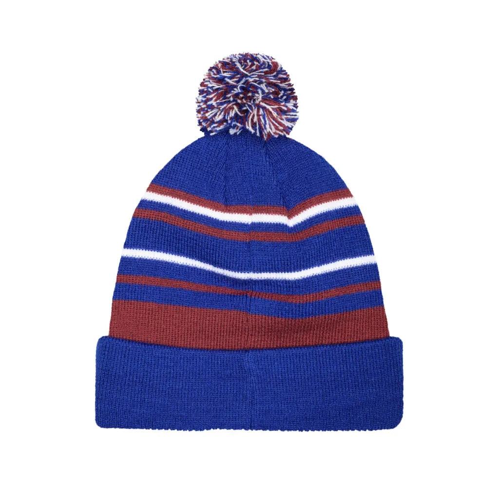 FI Collection Club Barcelona Casual Pom Beanie (Back)