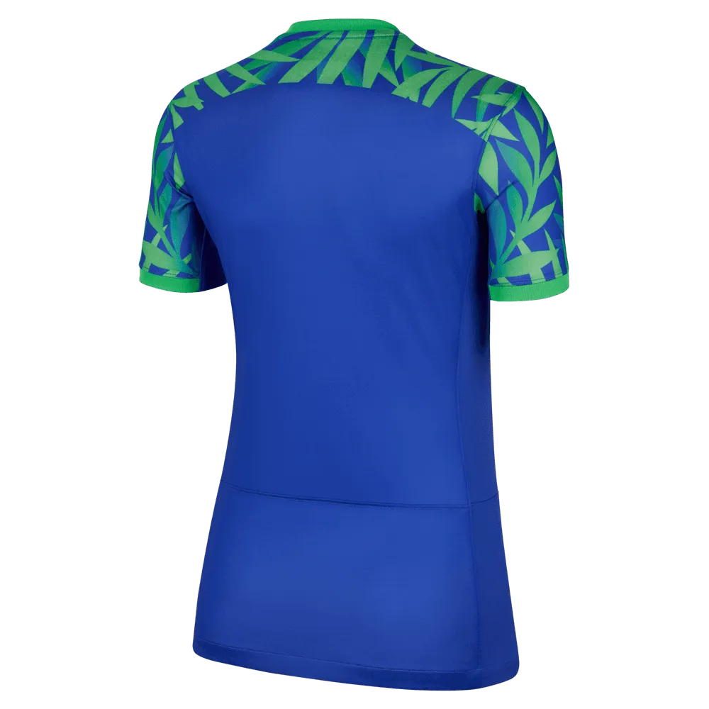 Nike 2023-24 Brazil Women's Stadium Away Jersey (Back)