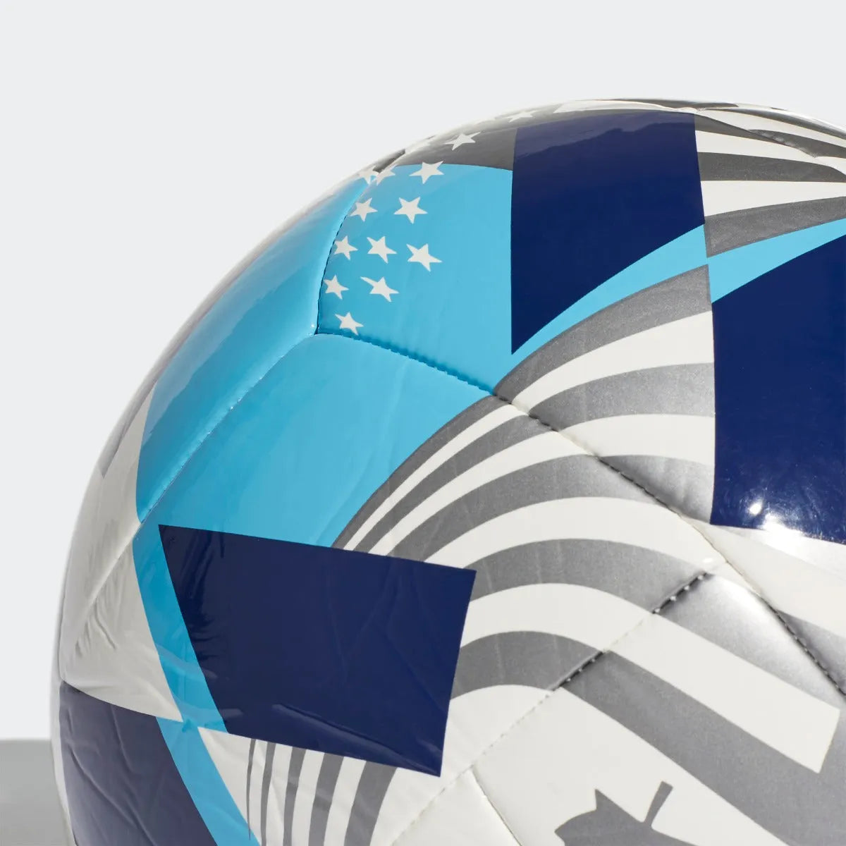 Adidas 2021 MLS Club Ball - Cyan-White-Navy