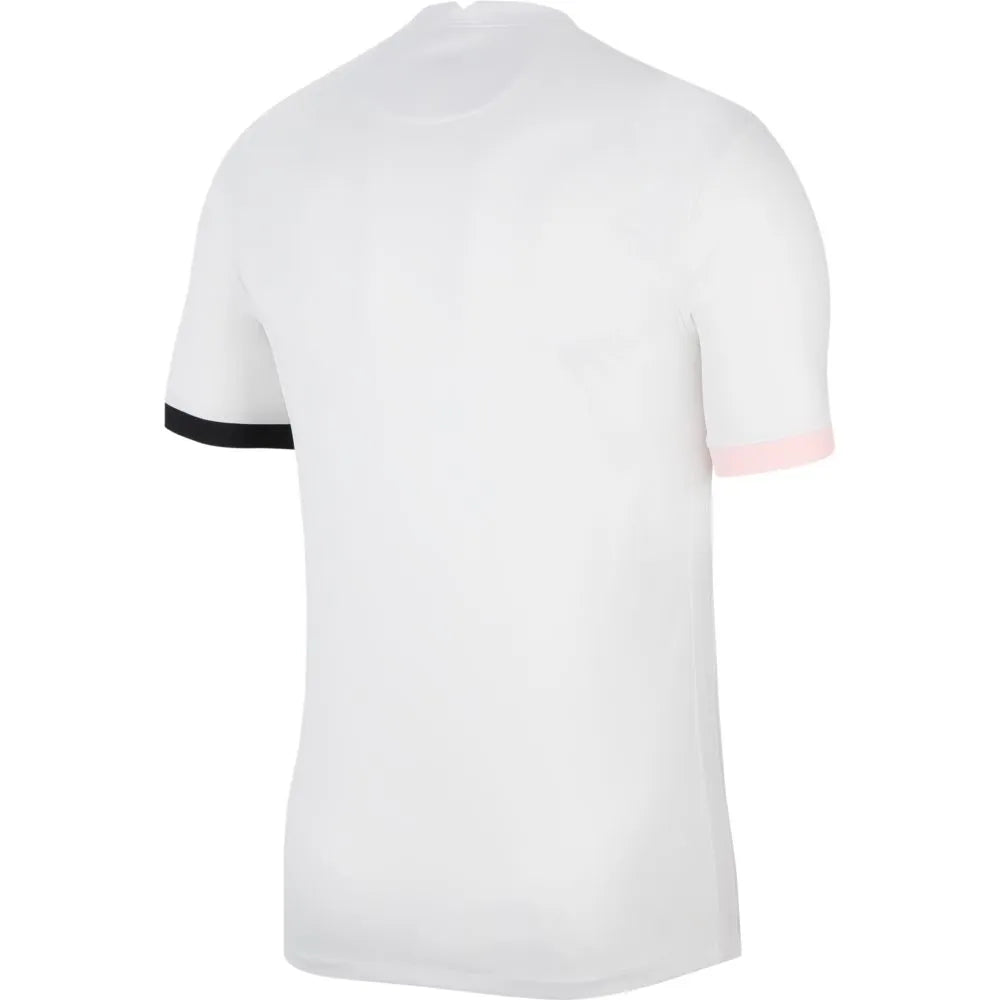 Nike 2021-22 PSG Away Jersey - White-Arctic Punch-Black (Back)