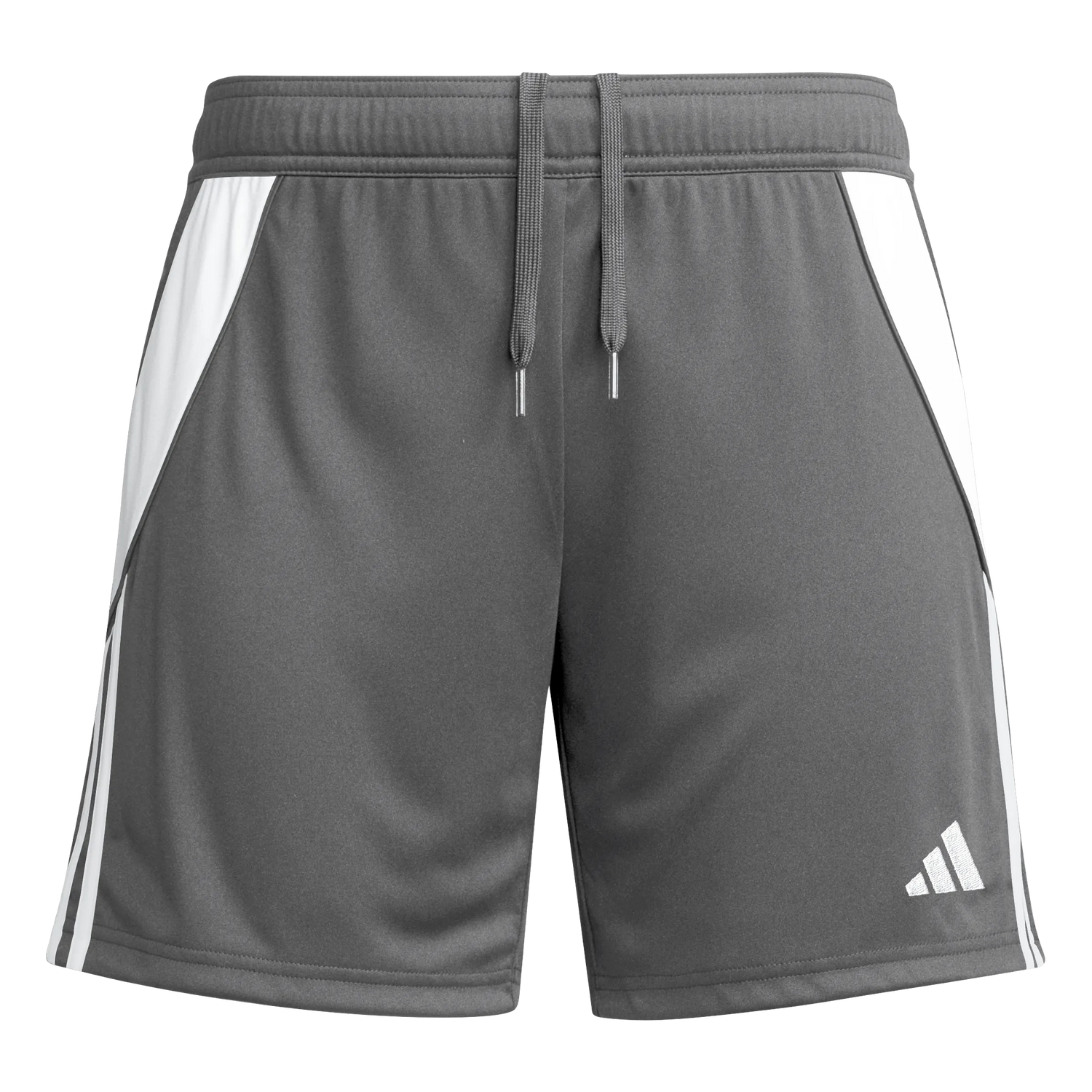 adidas Tiro 24 Women's Shorts Mid Grey-White (Front)