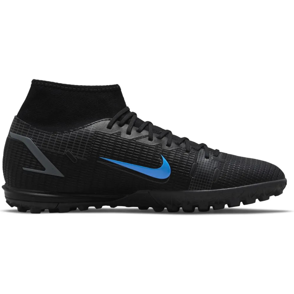 Nike Superfly 8 Academy TF - Black-Blue (Side 2)