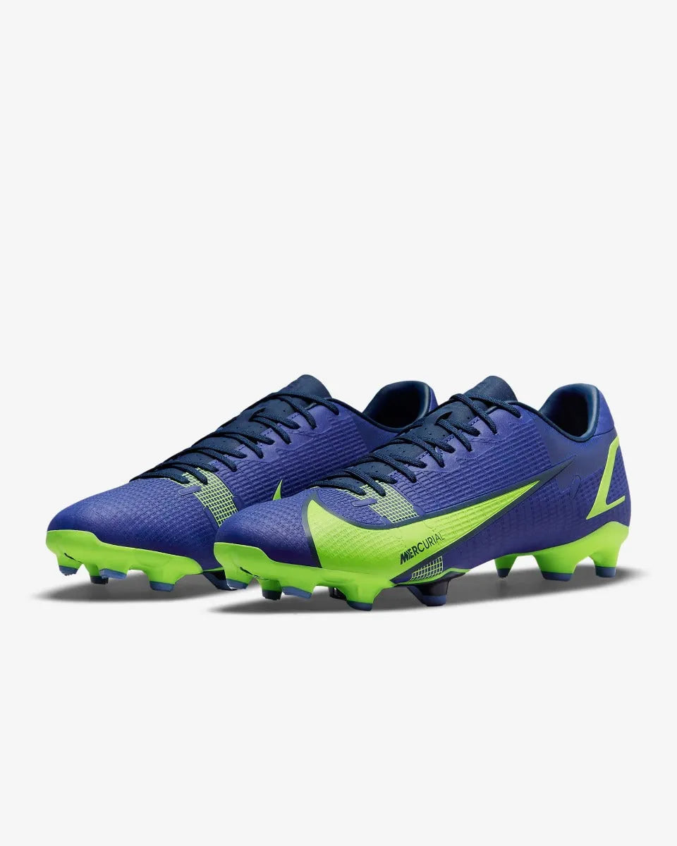 Nike Vapor 14 Academy FG-MG - Lapis-Volt-Blue Void (Pair - Diagonal)