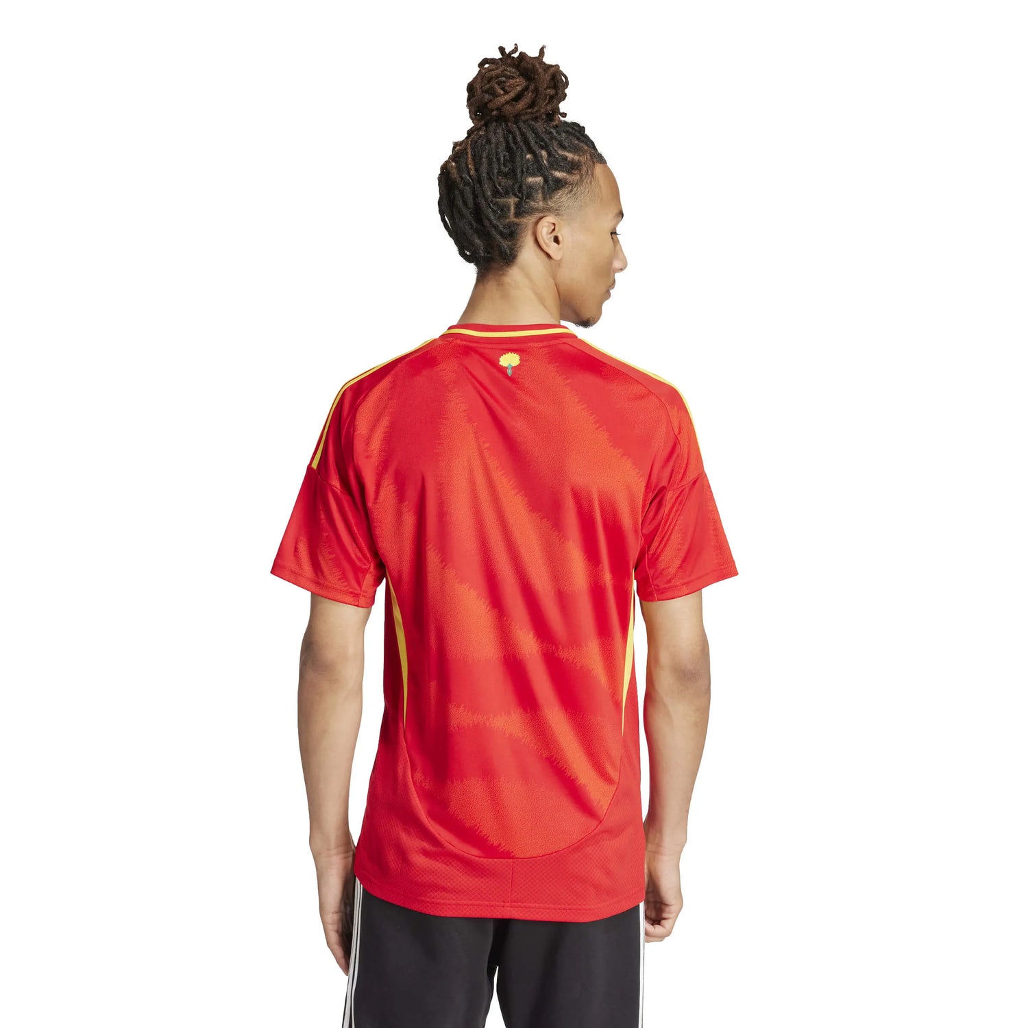 adidas 2024-25 Spain Men's Home Stadium Home Jersey (Model - Back)