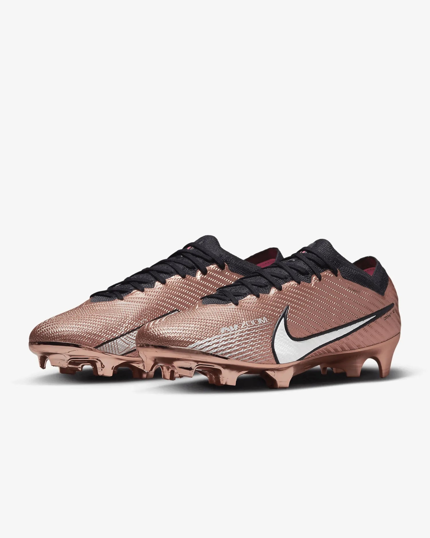 Nike Zoom Vapor 15 Elite FG - Metallic Copper (Pair - Diagonal)