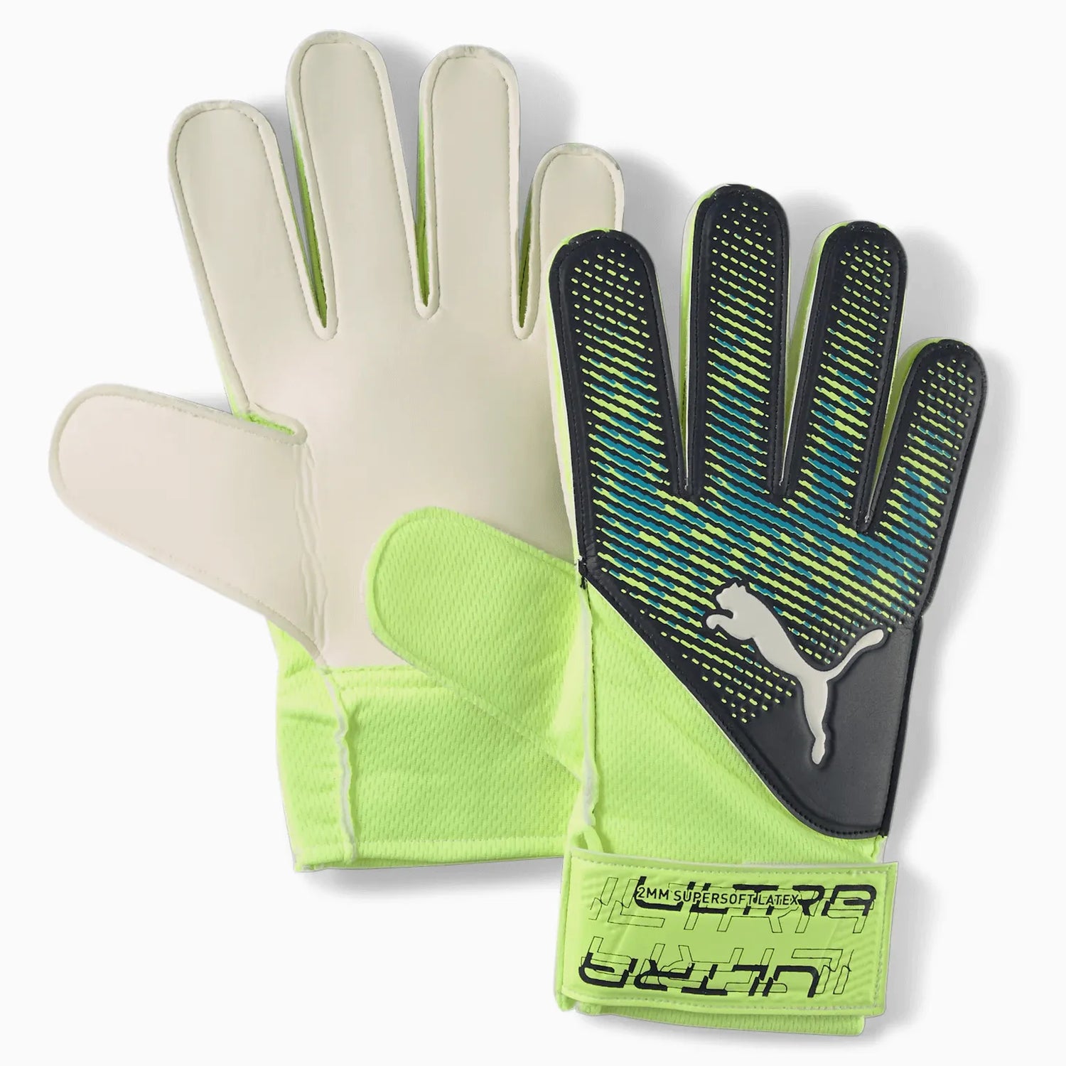 Puma Ultra Grip 4 RC Goalkeeper Gloves - Fizzy Light-Parisian Night (Set)