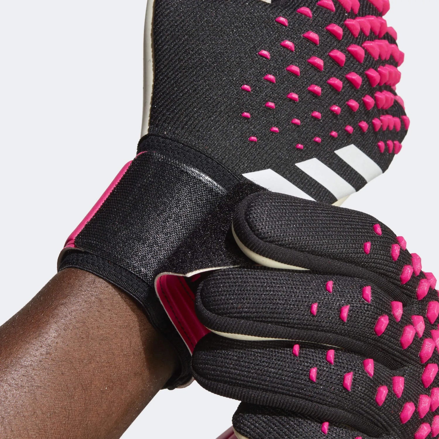 Adidas pink goalie gloves online