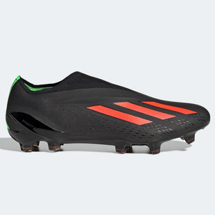 adidas X SpeedPortal + FG - Black-Solar Red (Side 1)