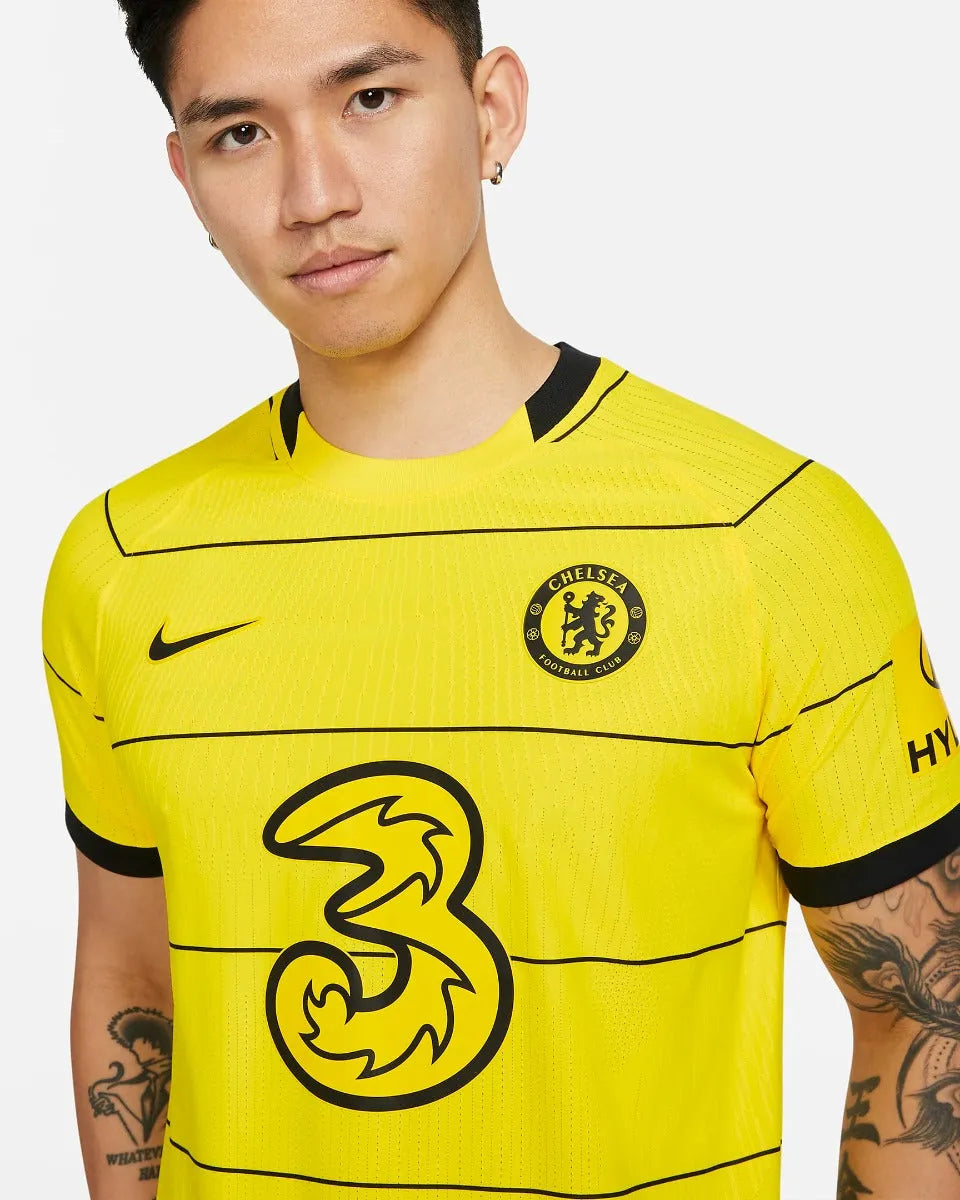 NIKE 2021-22 Chelsea AUTHENTIC store ADV MATCH Jersey - Yellow/Black (CV7844-732) Sz S