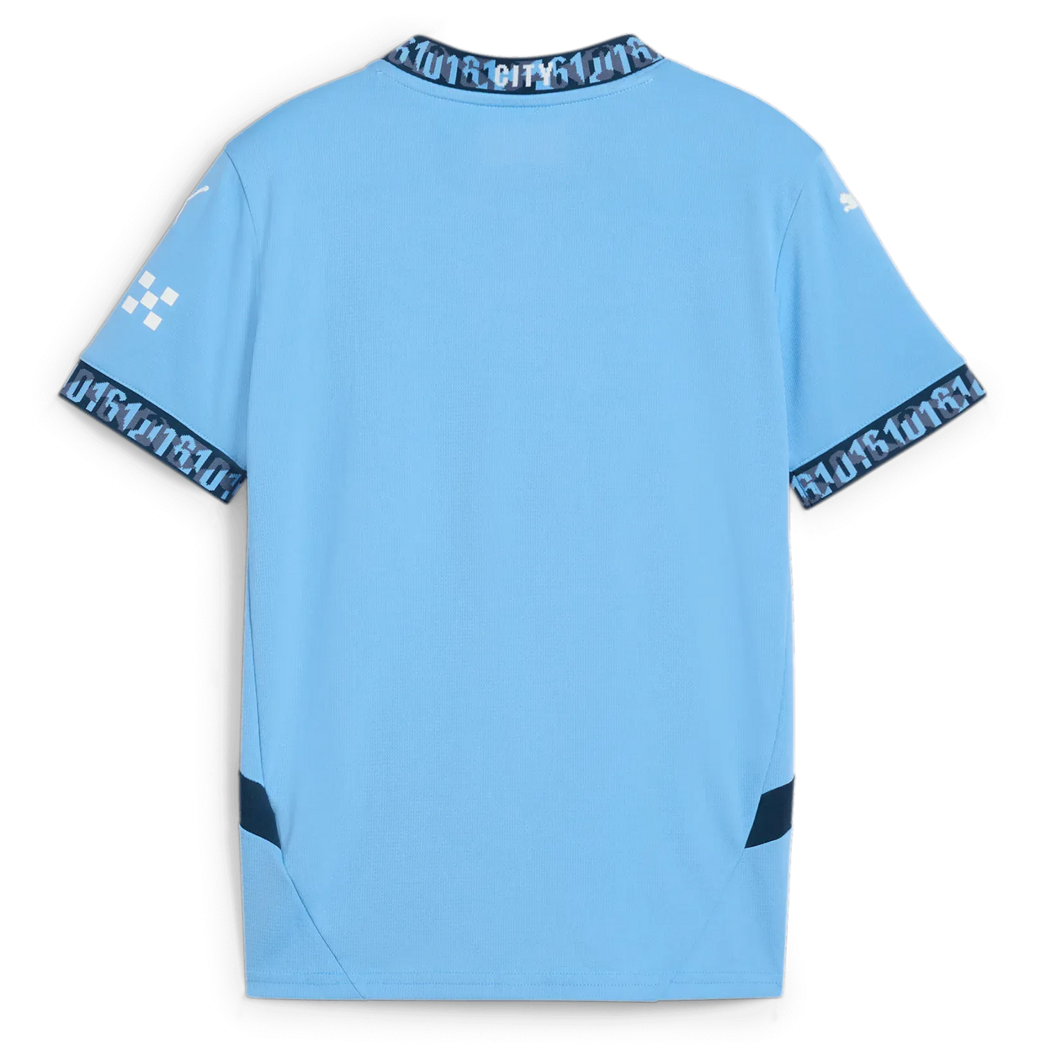 Puma 2024-25 Manchester City Youth Stadium Home Jersey (Back)