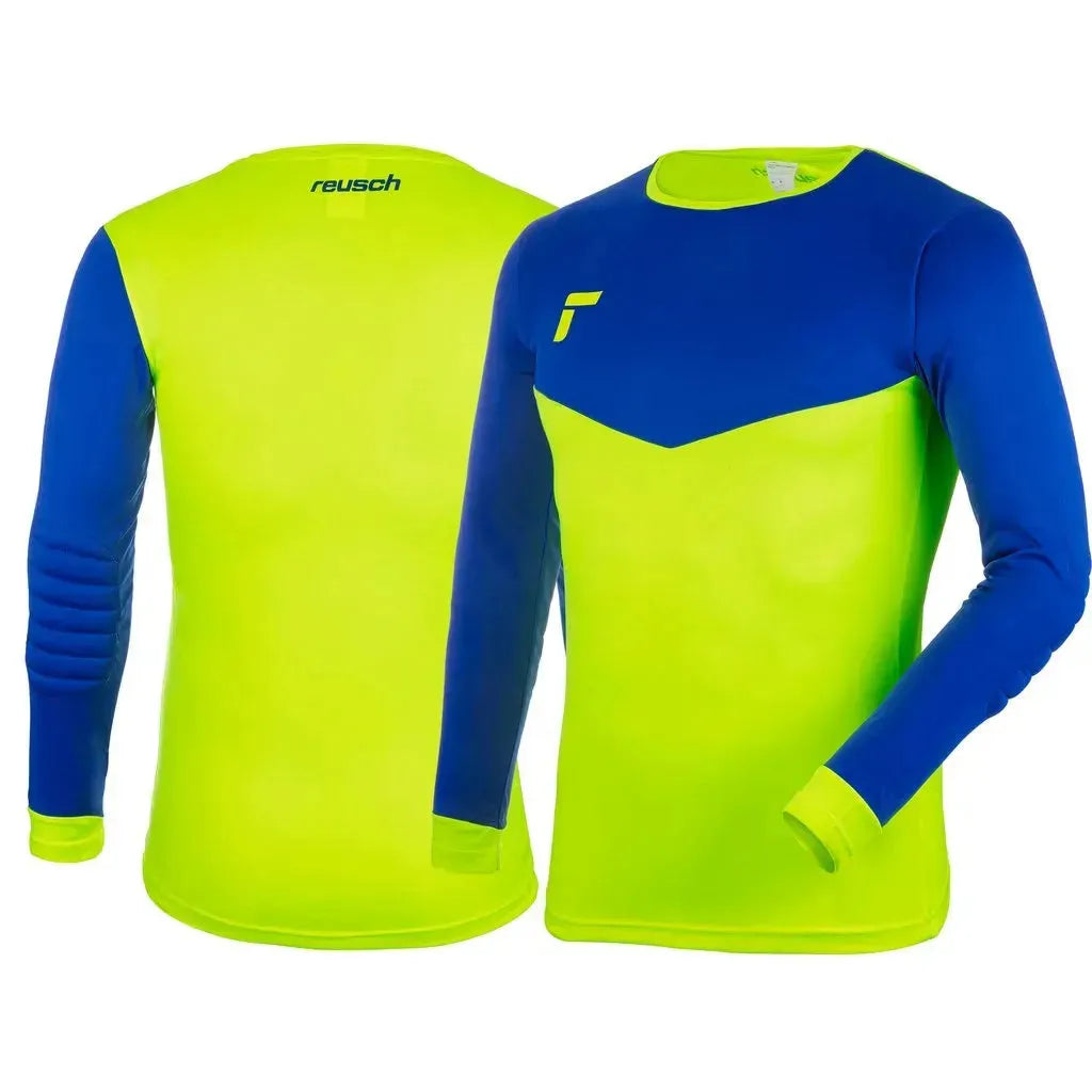 Reusch Youth Match II Padded Goalkeeper Jersey (Volt-Royal)