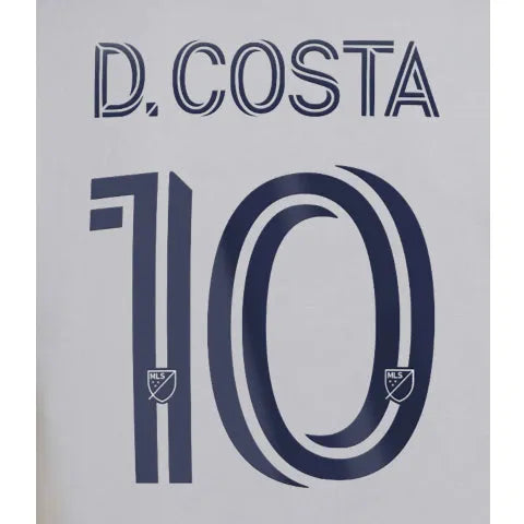 LA Galaxy 2022/24 Home D. Costa #10 Jersey Name Set (Main)