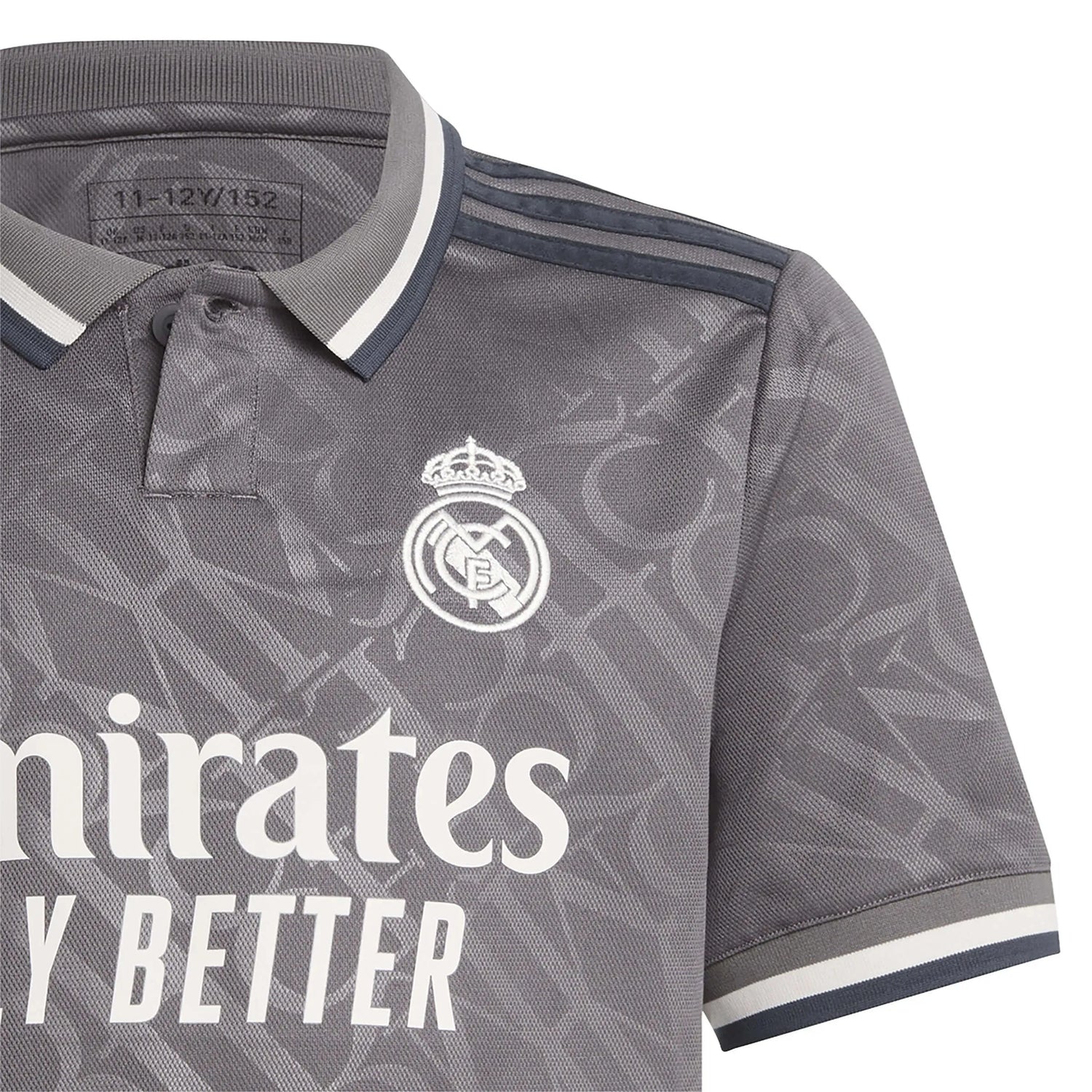 adidas 2024-25 Real Madrid Youth Stadium Third Jersey (Detail 2)