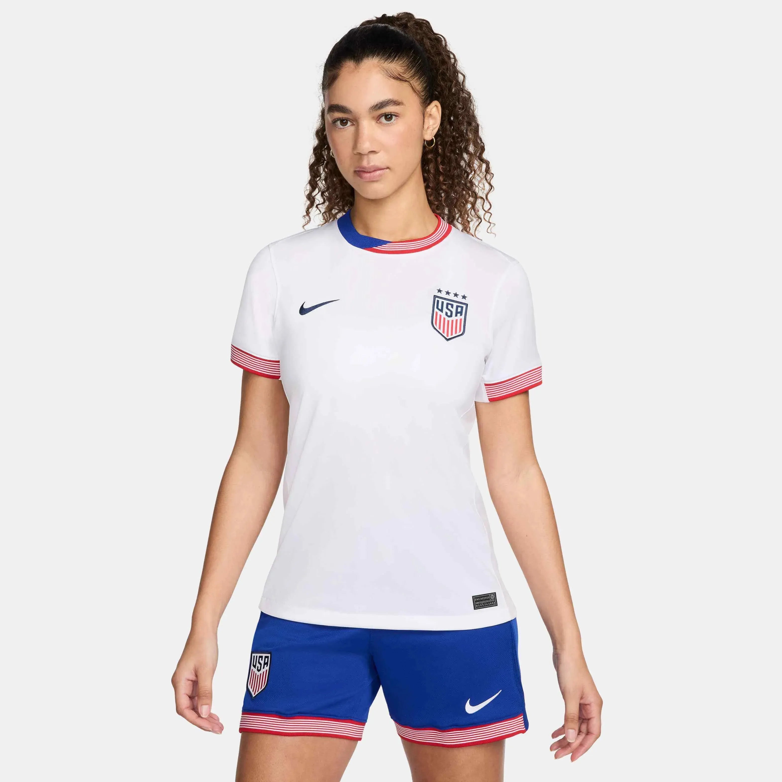 Alex Morgan #13 USA USWNT Stadium White Home Womens Soccer Jersey 2020-2021 hotsell