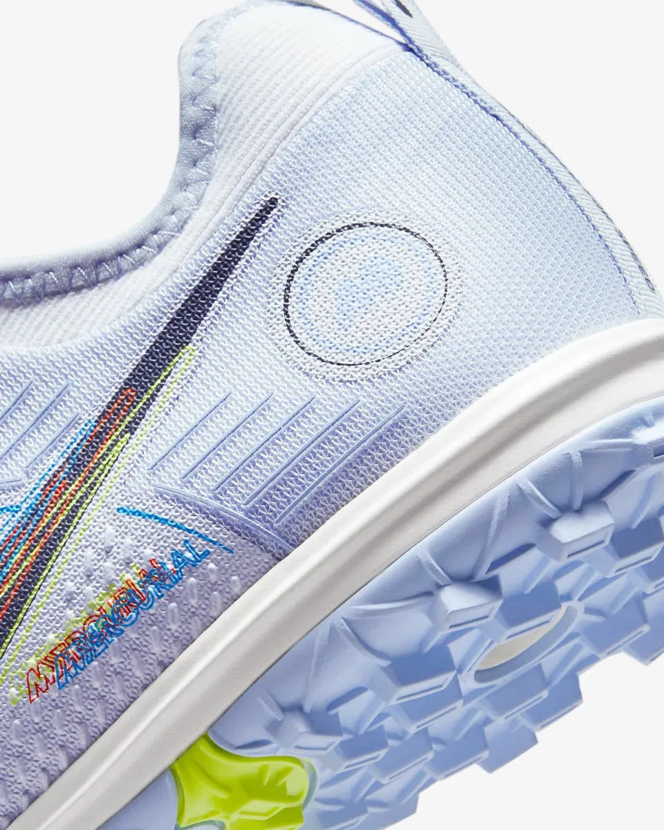 Nike Mercurial Air Zoom Vapor 14 Pro Turf - Grey-Blue (Detail 2)