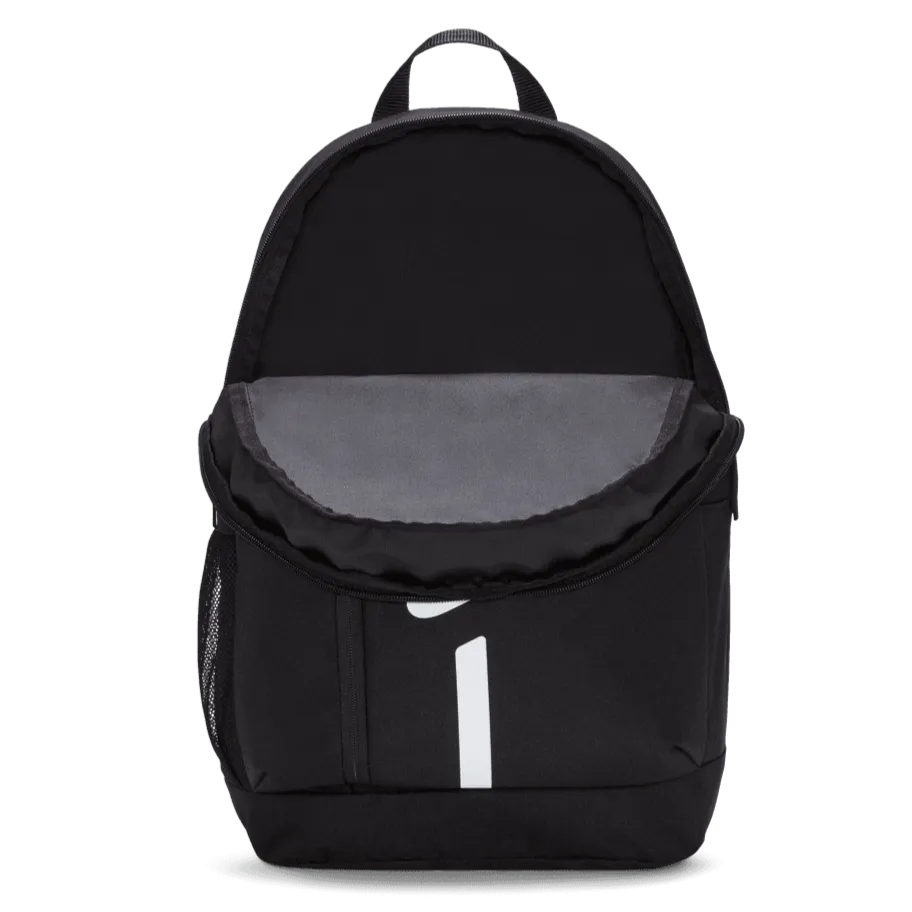 Nike Academy Team Backpack - Black (Front - Open)