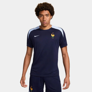 Nike 2024-25 France Men's DF Strike SS Top (Model - Front)