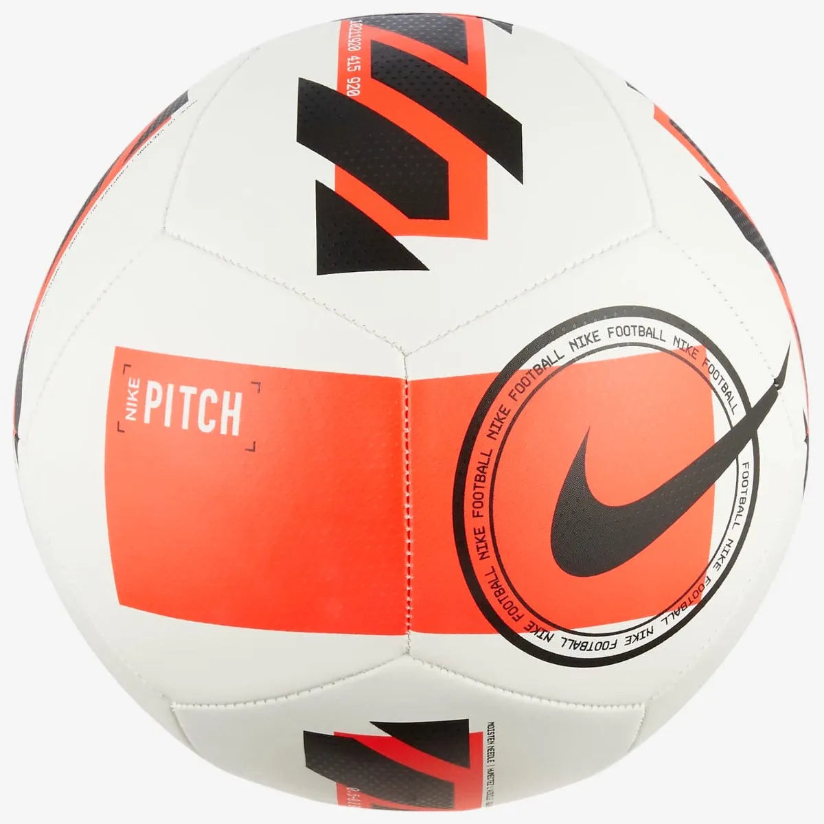 Nike Pitch Training Ball - White-Bright Crimson-Black (Back)