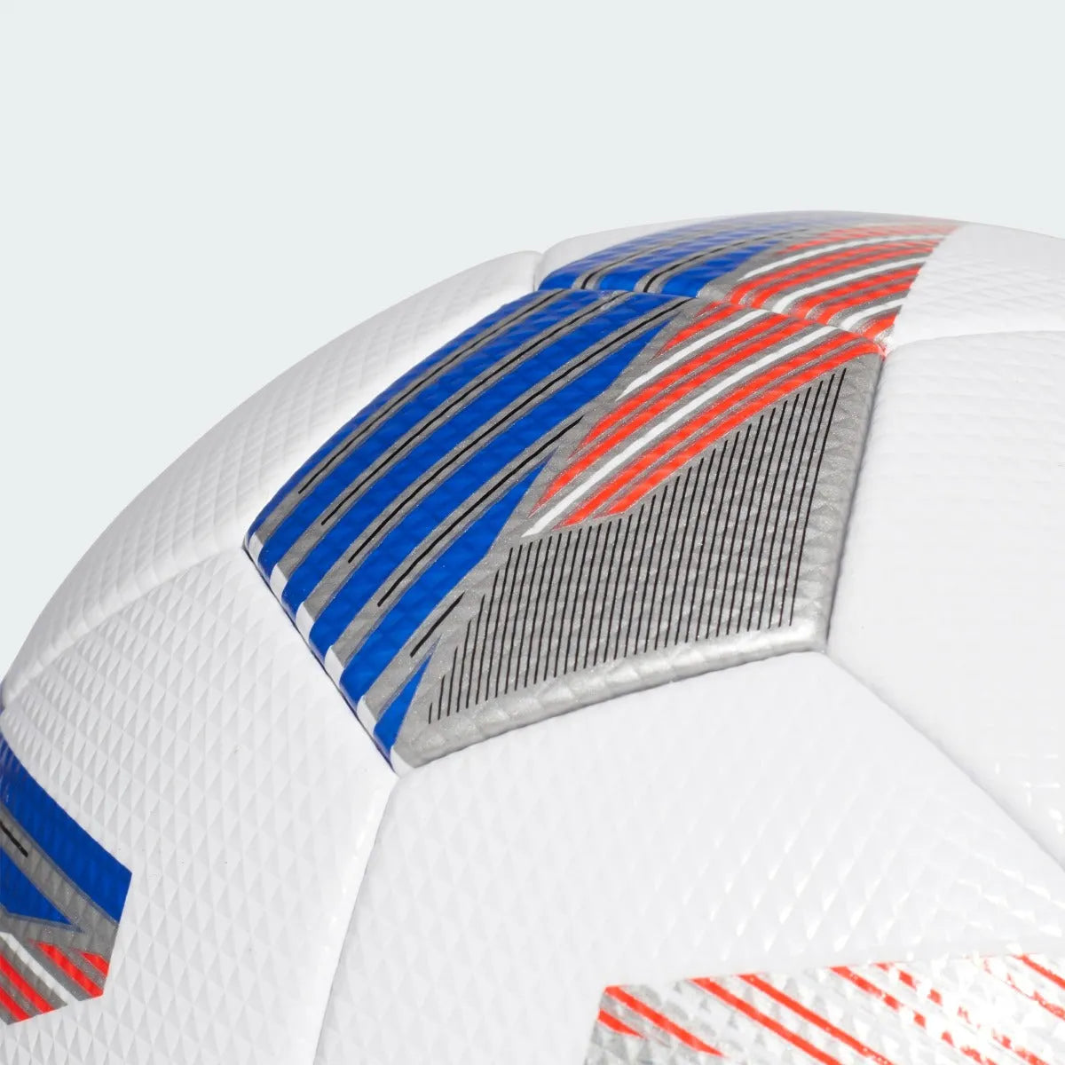 Adidas Tiro Competition Ball - White-Royal-Silver (Detail 1)