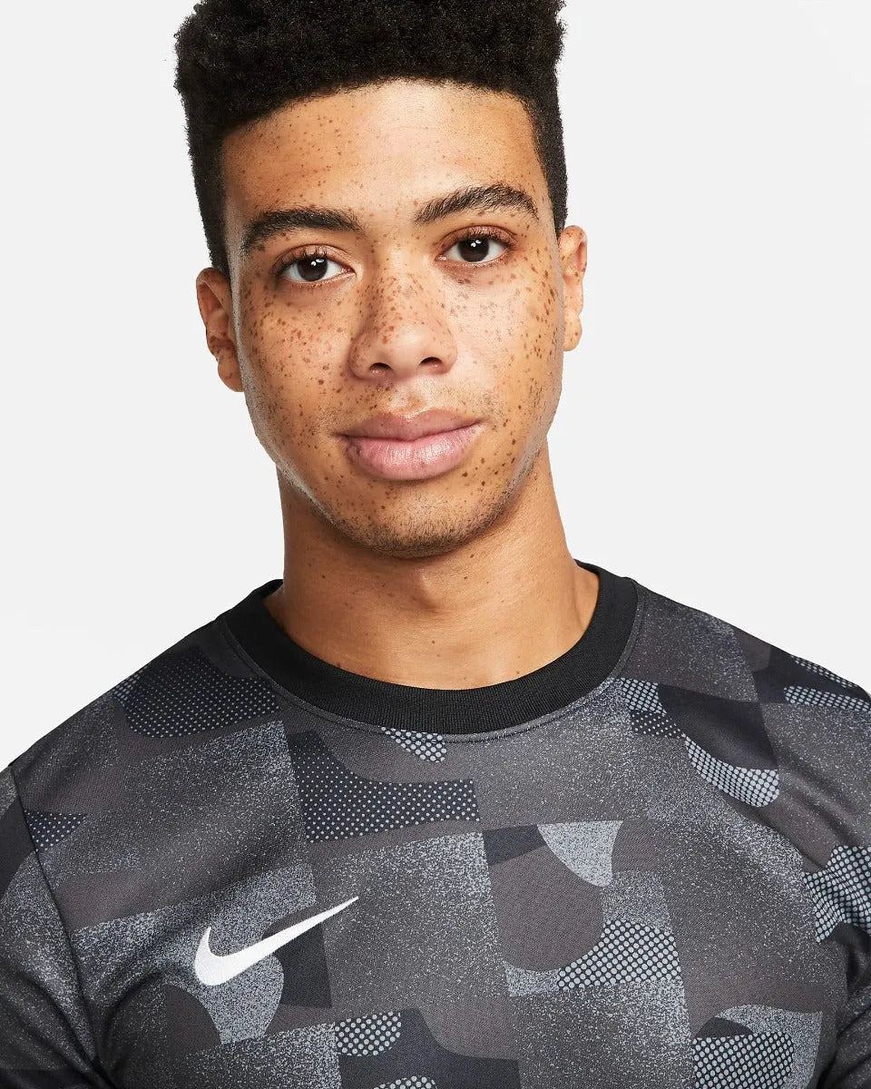 Nike DF FC Libero Top Short Sleeve GX - Black-Anthracite (Detail 1)