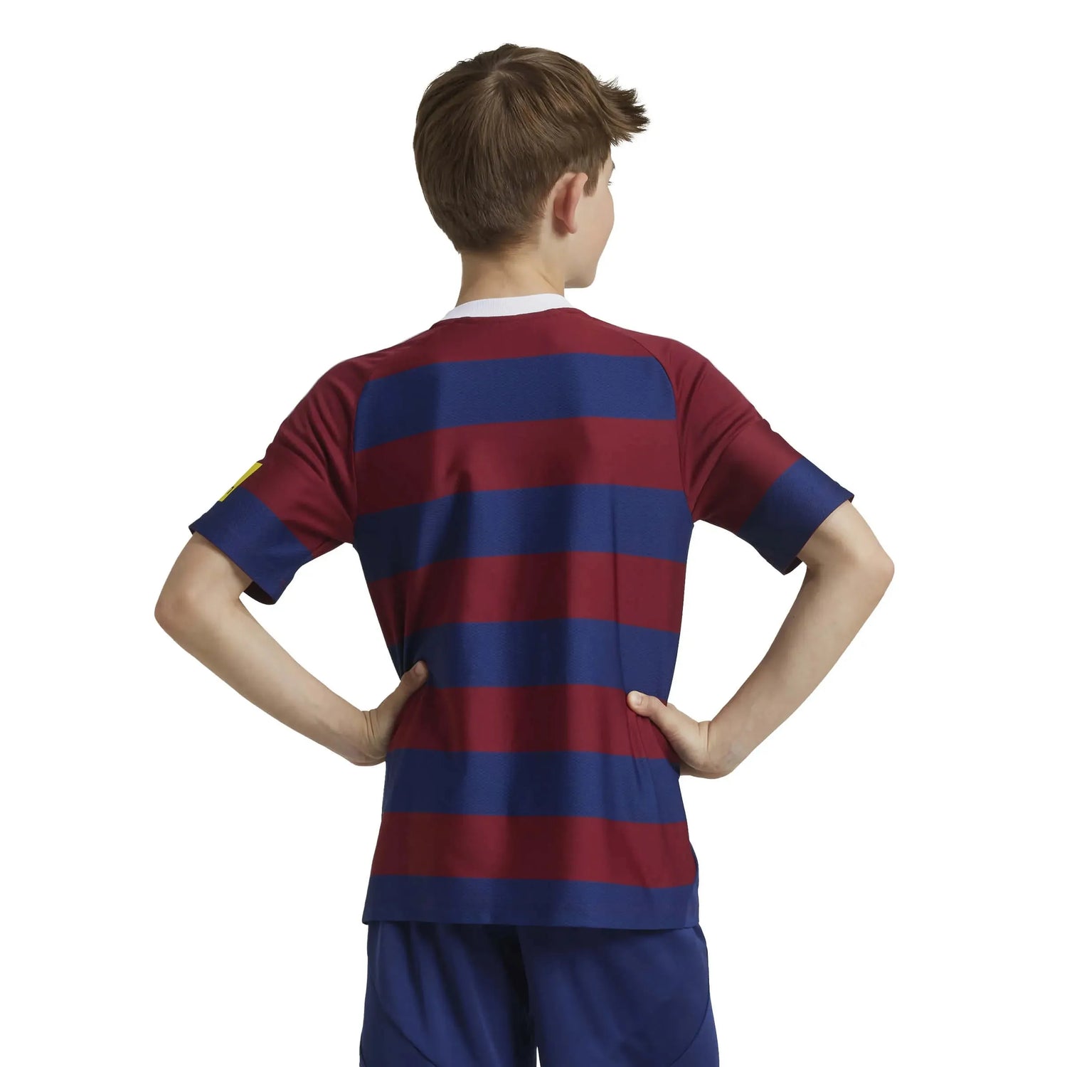 adidas 2024-25 Newcastle Youth Stadium Away Jersey (Model - Back)