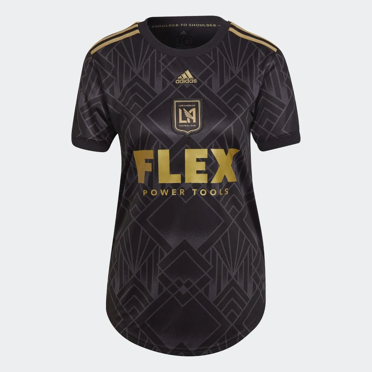 adidas 2022-23 LAFC Women Home Jersey - Black-Gold