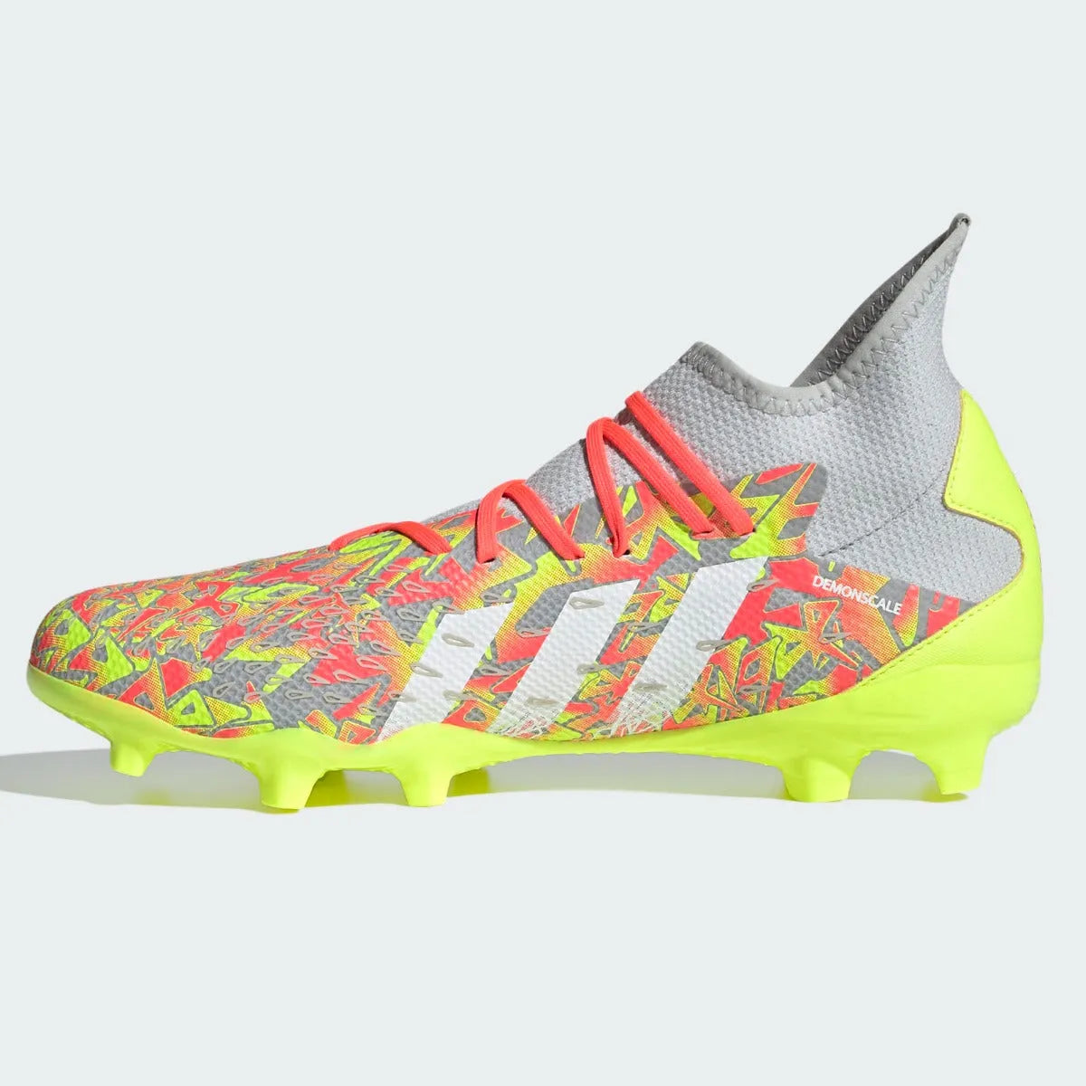 Adidas Predator Freak .3 FG - Clear Grey-Solar Yellow (Side 2)