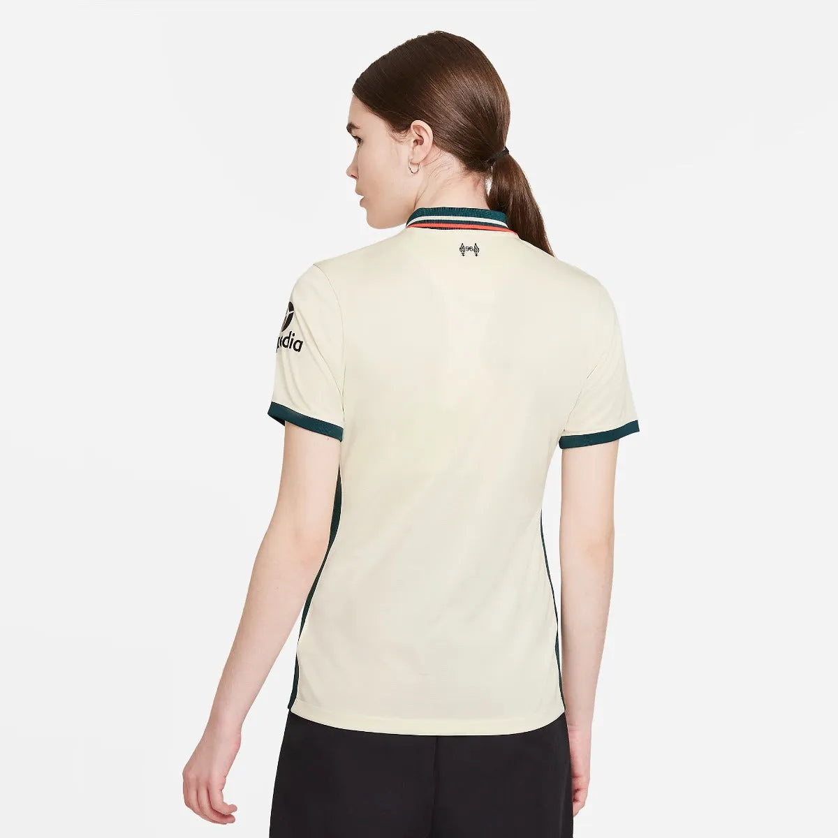 Nike 2021-22  Liverpool Women Away Jersey - Fossil (Model - Back)