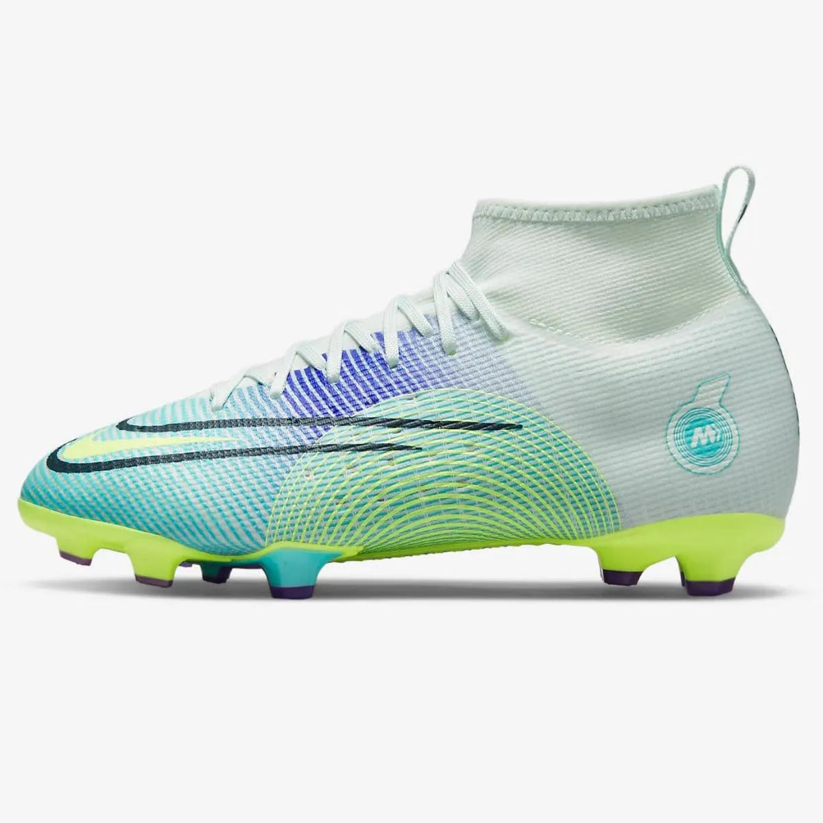 Nike Jr Superfly 8 PRO MDS FG - Barely Green-Volt (Side 1)