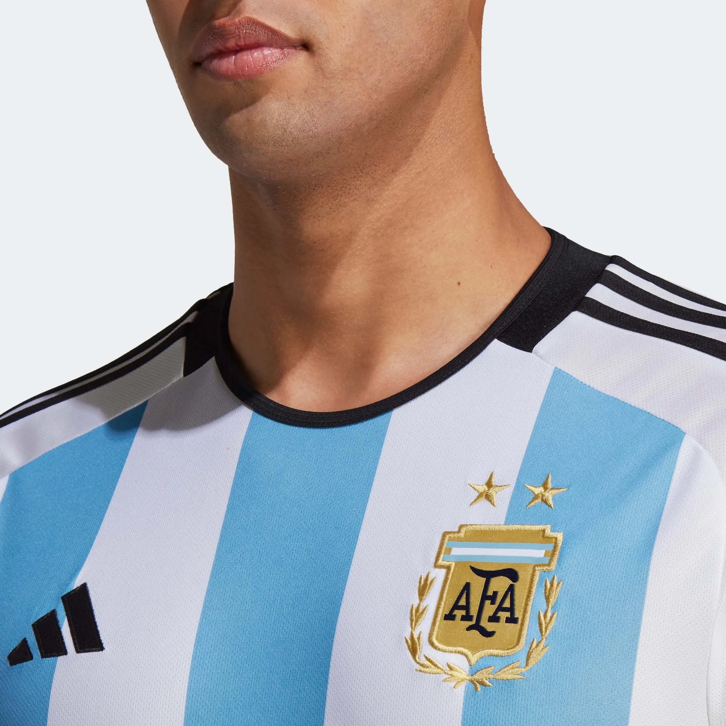 Adidas Argentina Home White / Light Aqua Jersey discount