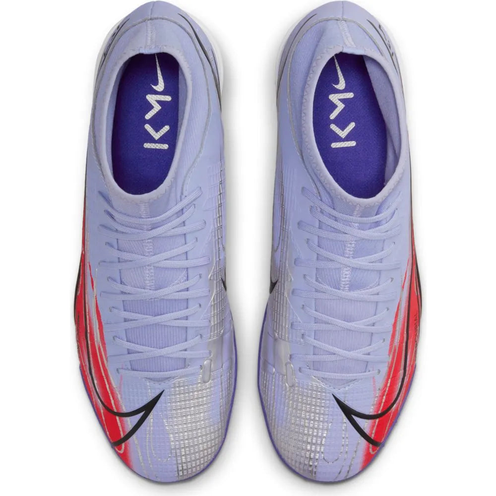 Nike Superfly 8 Academy KM TF - Light Thistle-Bright Crimson (Pair - Top)