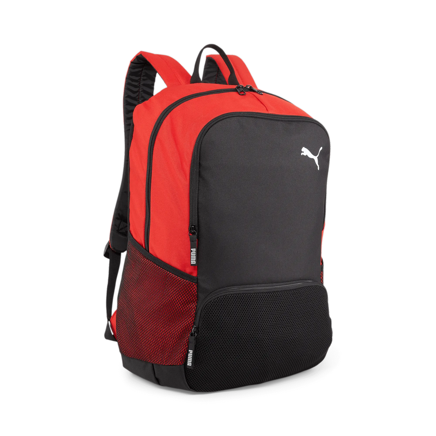 Puma Teamgoal Backpack Premium XL Backpack Red-Black (Front)