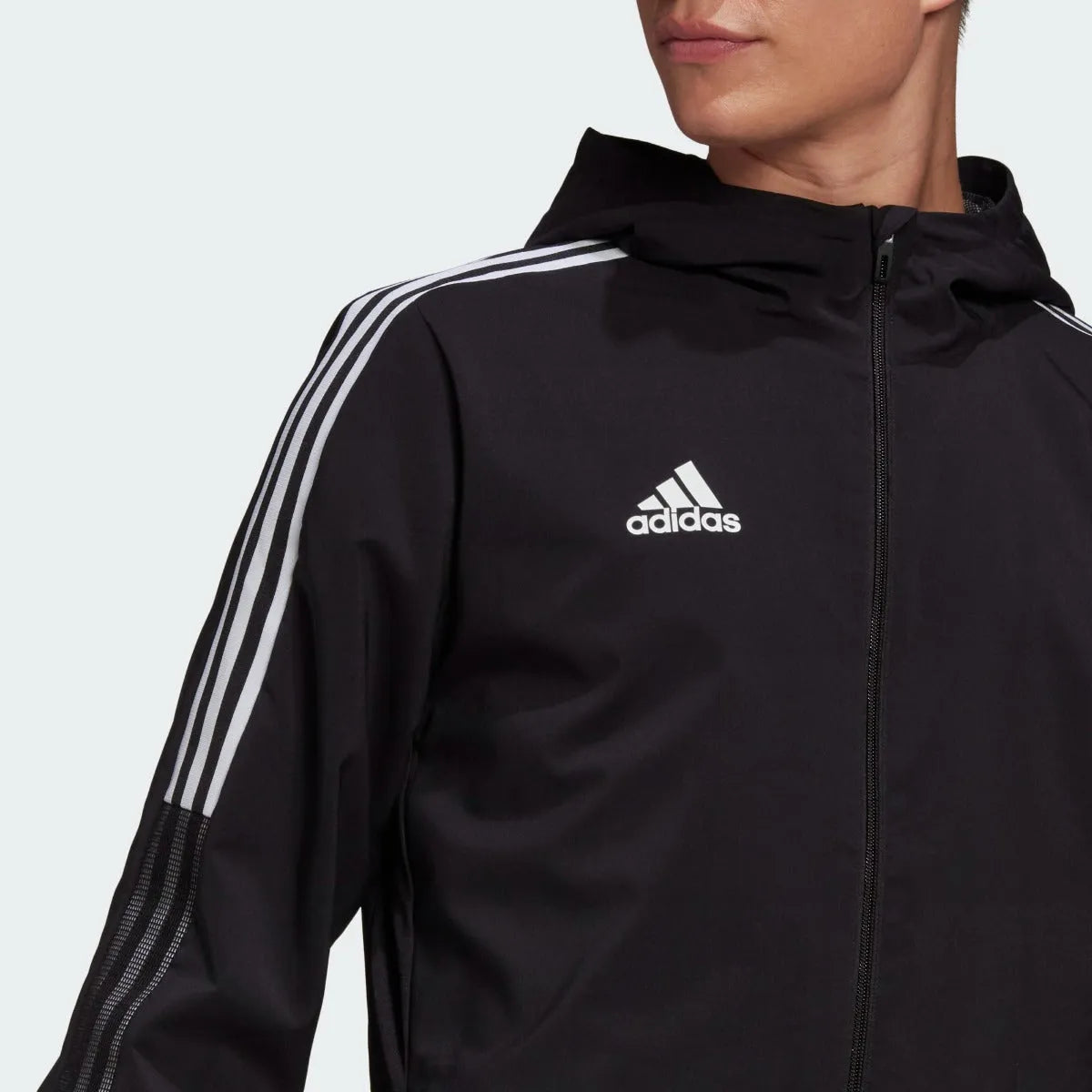 Adidas Tiro 21 Windbreaker Jacket - Black-White