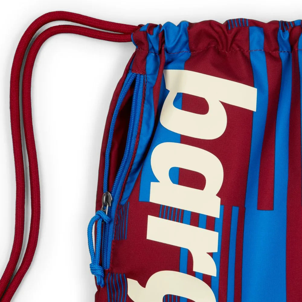 Nike 2021-22 Barcelona Stadium Gymsack - Noble Red-Soar (Detail 2)